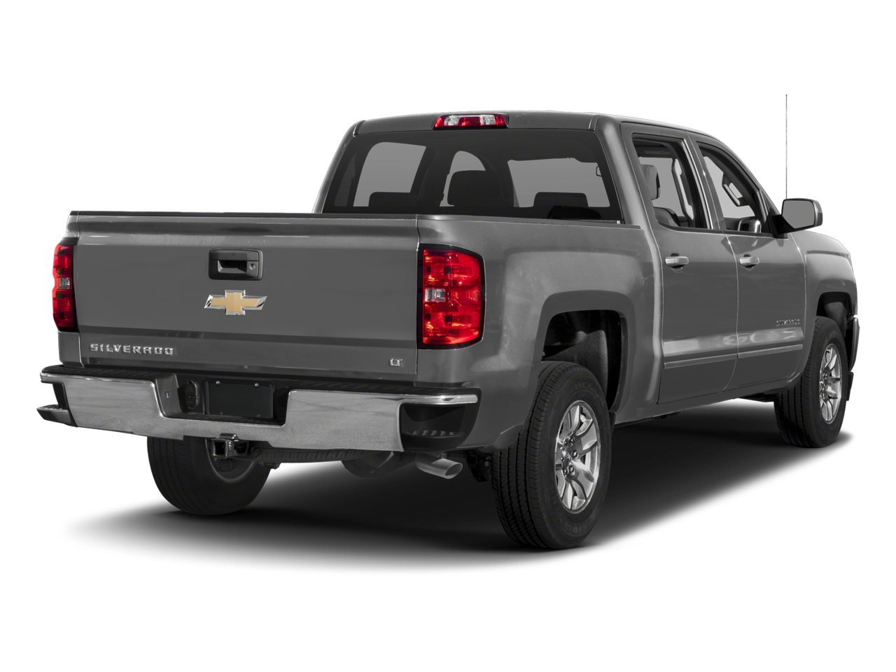 2018 Chevrolet Silverado 1500 — rear three-quarter view