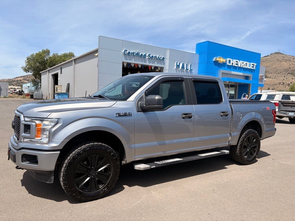 2020 Ford F-150 XL in Iconic Silver Metallic — front three-quarter view